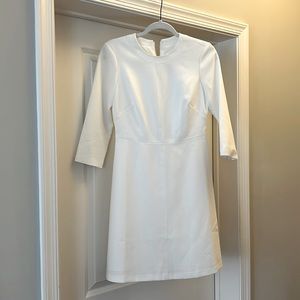 Eliza J stretch A line dress in ivory Size 2